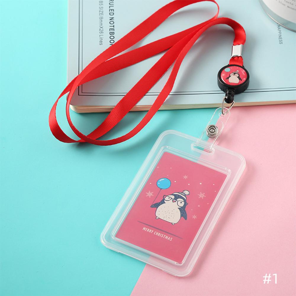 1PC Kawaii ID Card Holder Lanyard
