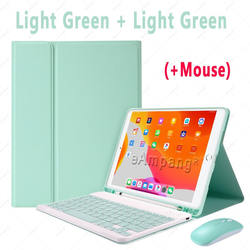 1PC Apple iPad 9.7" Case with Keyboard and Mouse