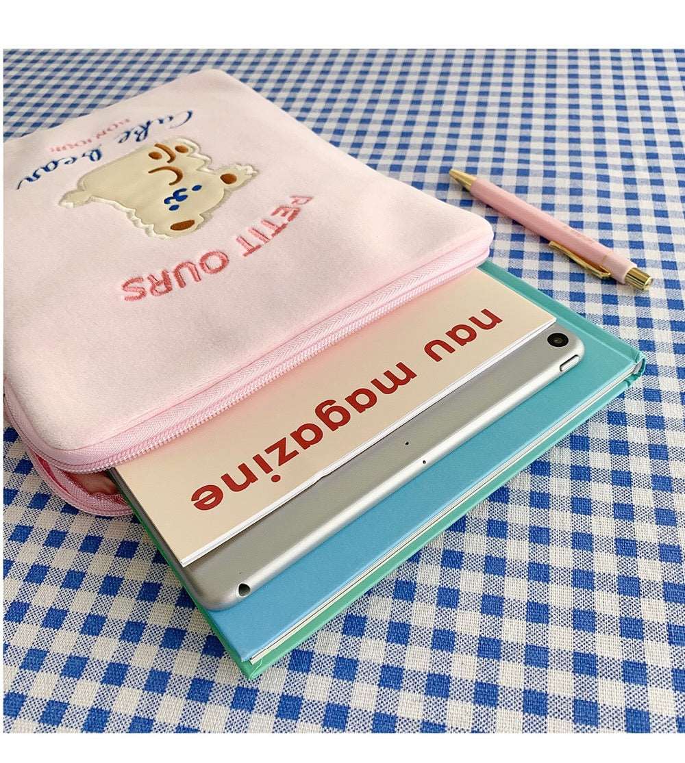 1PC Kawaii iPad File Case