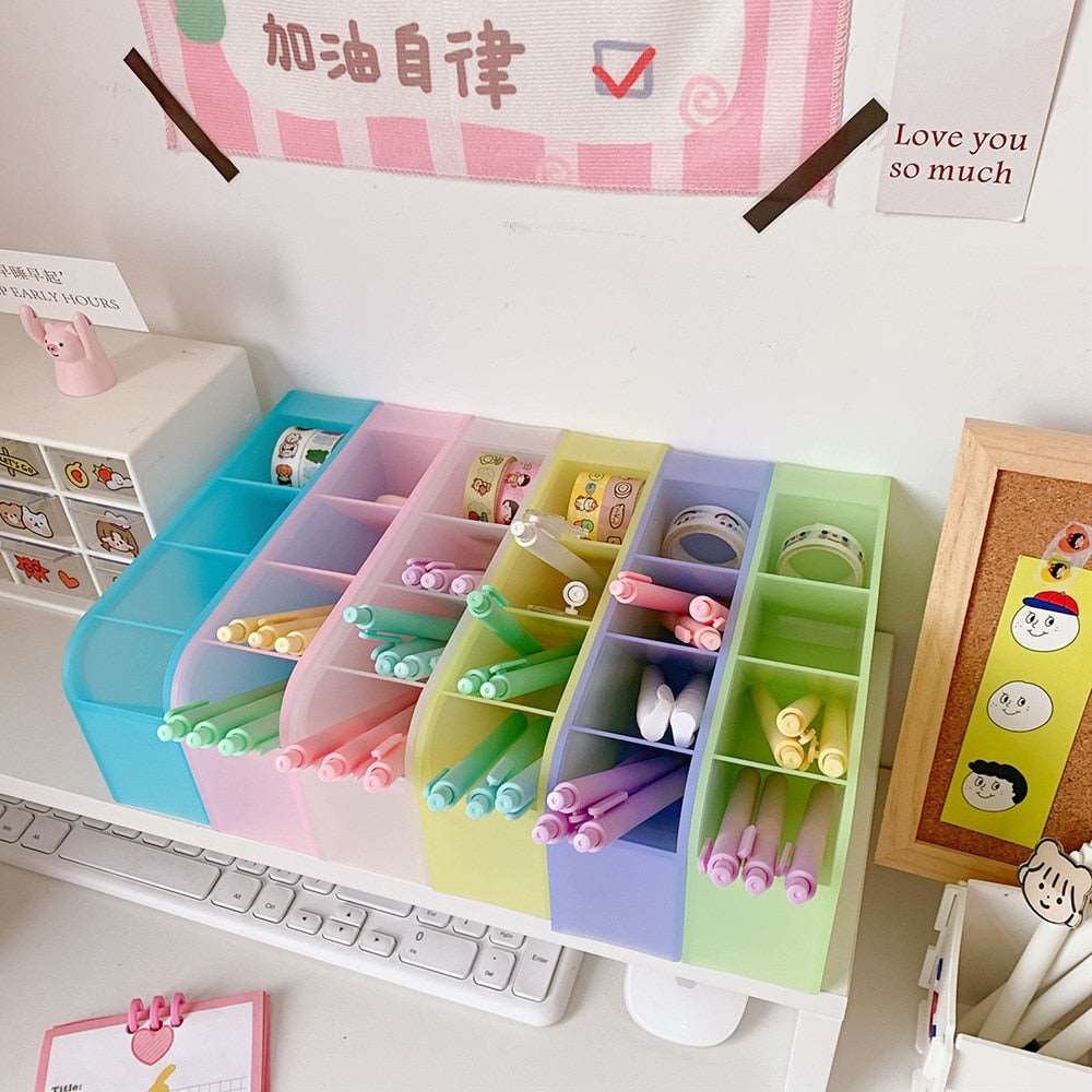 1PC Colorful Modular Desktop Organizer