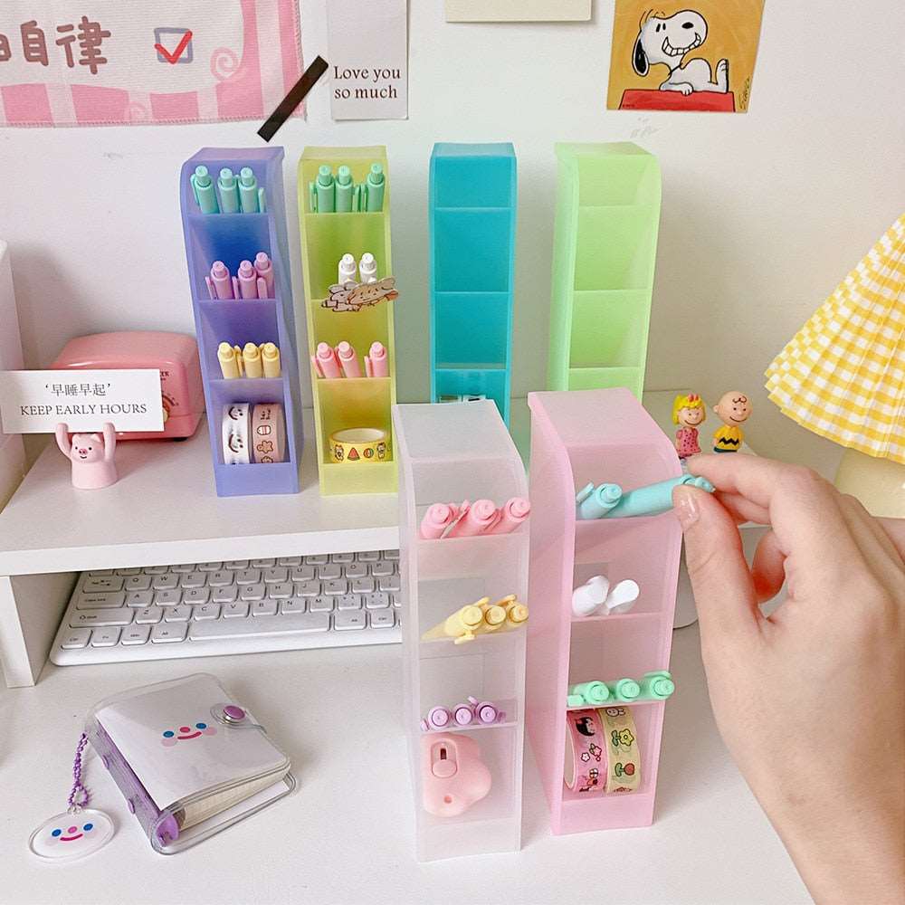 1PC Colorful Modular Desktop Organizer