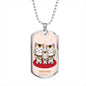 Maneki Neko Family Dog Tag