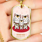 Maneki Neko Family Dog Tag