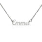 Personalize Script Name Necklace