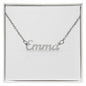 Personalize Script Name Necklace