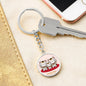 Maneki Neko Family Keychain