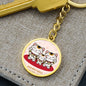 Maneki Neko Family Keychain