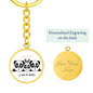 Panda Family Key Chain
