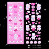 1PC Cute Modeling Bear Decoration Stickers