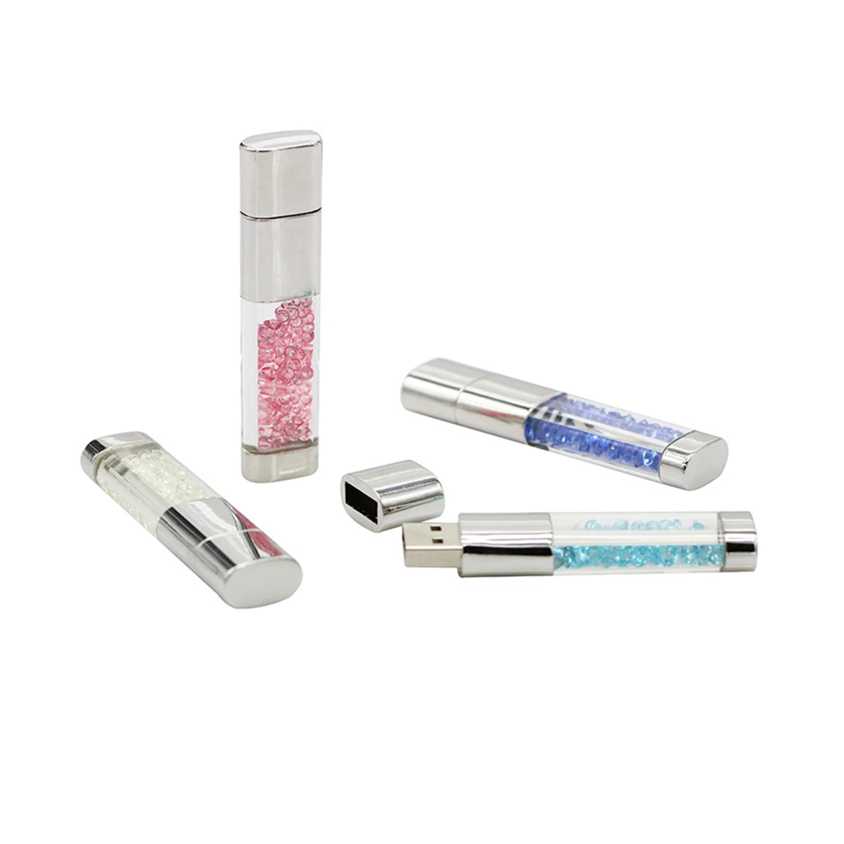 1PC Mini Pen Crystal USB Memory Stick