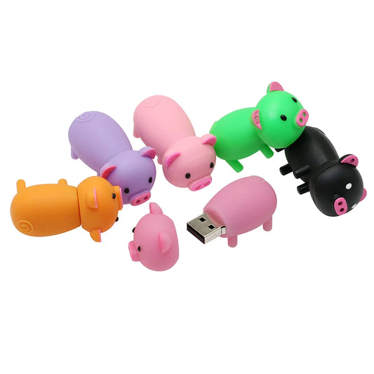 1PC Kawaii Pig Collection USB Memory Stick