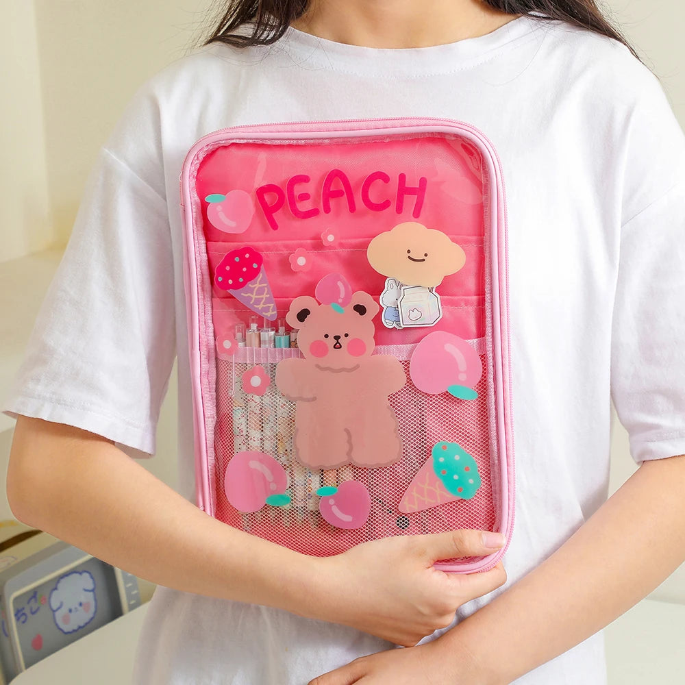 1PC Kawaii iPad Laptop Organizer Cover