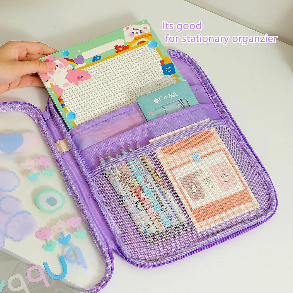 1PC Kawaii iPad Laptop Organizer Cover