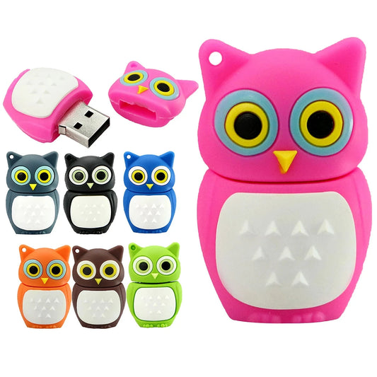 1PC Kawaii Owl Collection USB Memory Stick