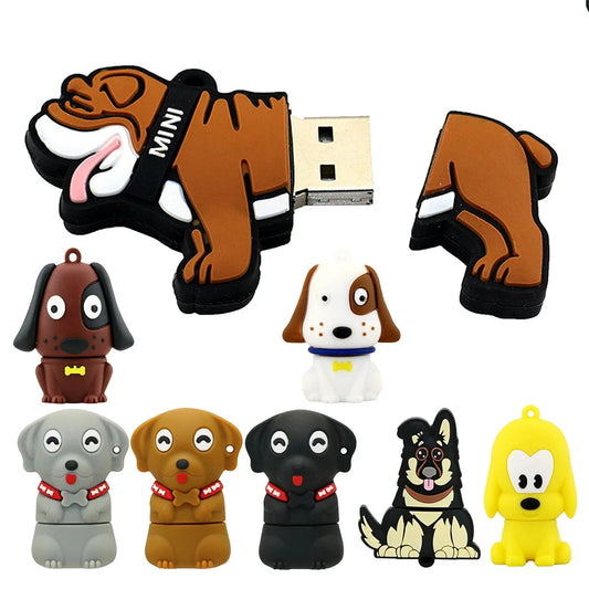 1PC Kawaii Dog Collection USB Memory Stick