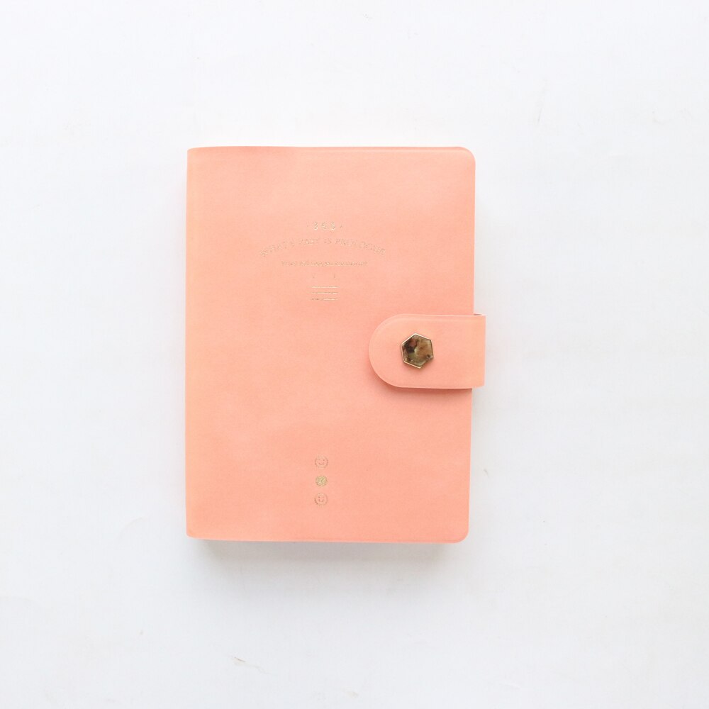 1PC Kawaii Colors 365 Days Undated Daily Planner