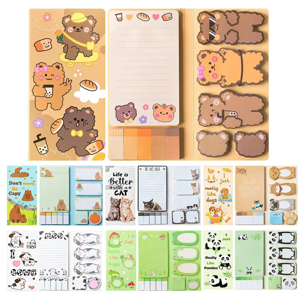 1PC Kawaii Deluxe Memo Pad Sticky Notes