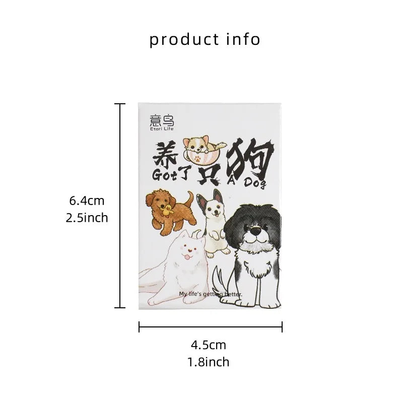 30PC Kawaii Got A Dog Stationery Stickers