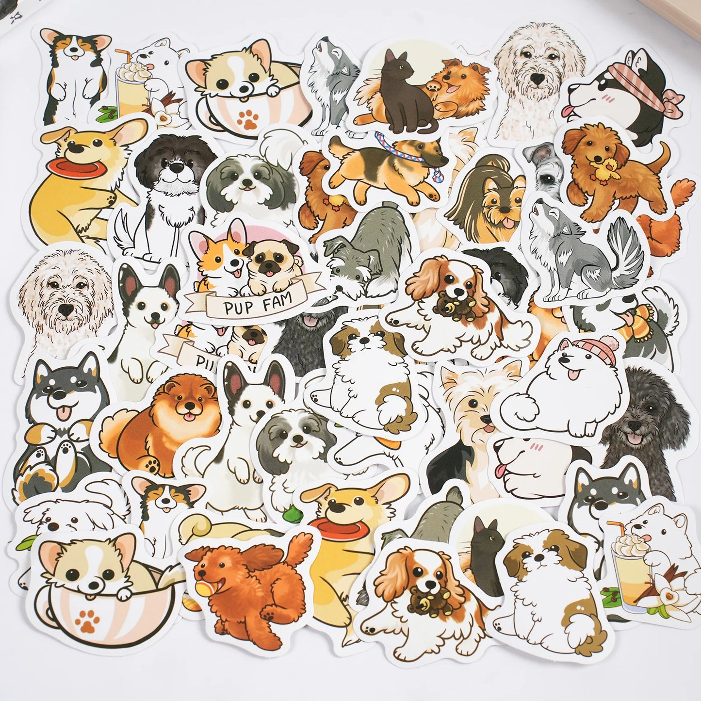 30PC Kawaii Got A Dog Stationery Stickers