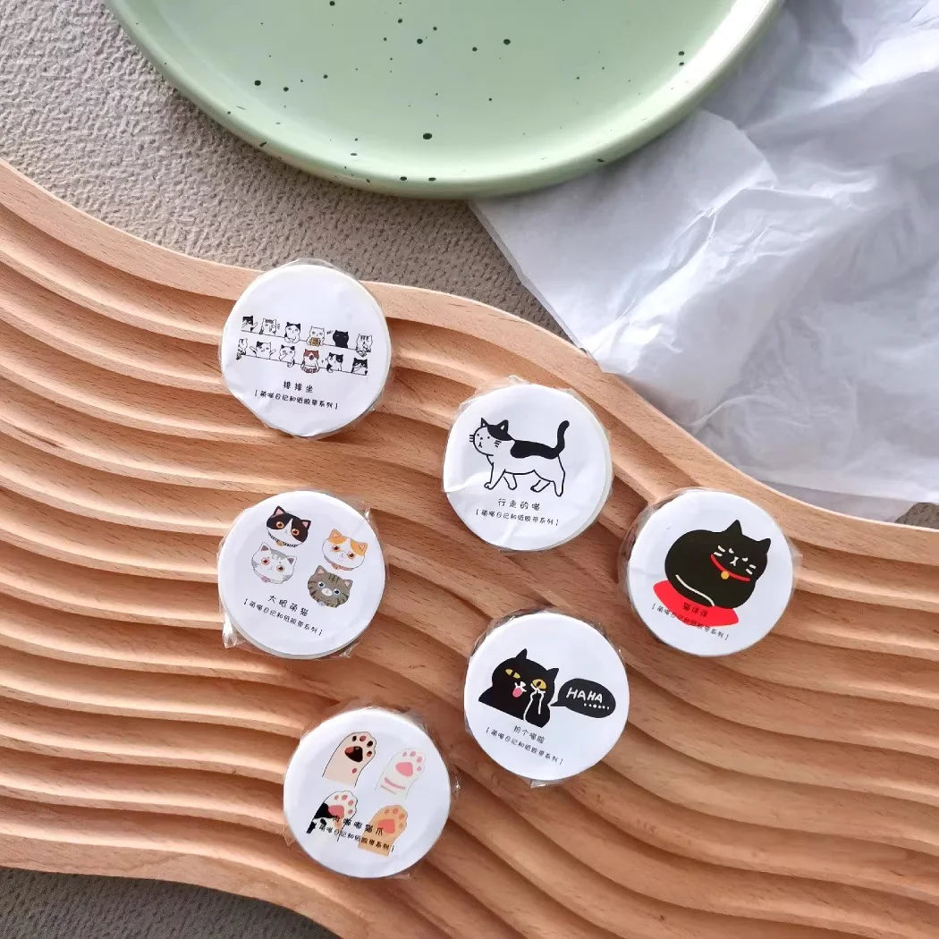 1PC Cute Cat Washi Tape Collection