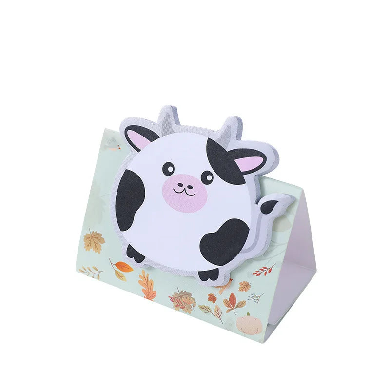 1PC Kawaii Animals Display Memo Pad Sticky Notes