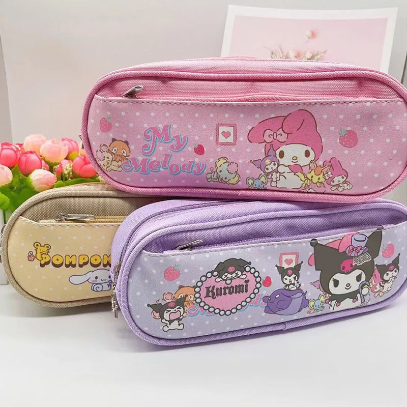 1PC Kawaii Sanrio Characters Pencil Bag