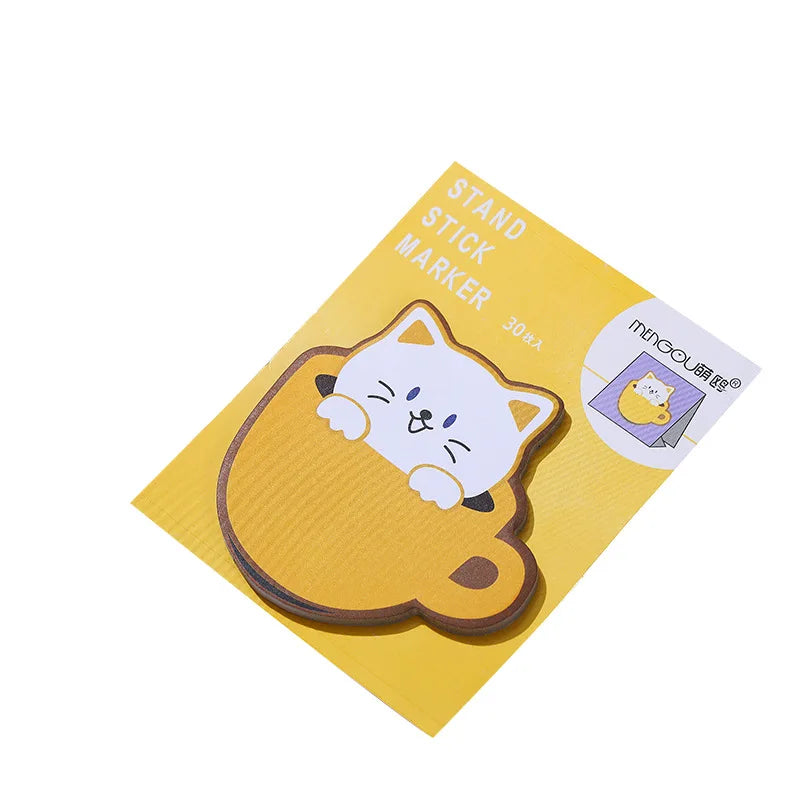 1PC Kawaii Cup Cats Memo Pad Sticky Notes