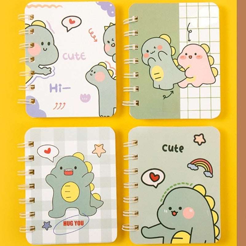 1PC Cute Animals Mini Spiral Notebook