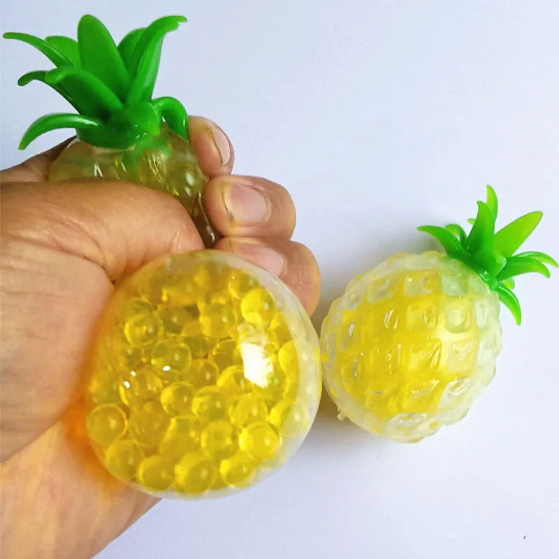 1PC Squishy Pineapple Bead Ball Stress Reliever