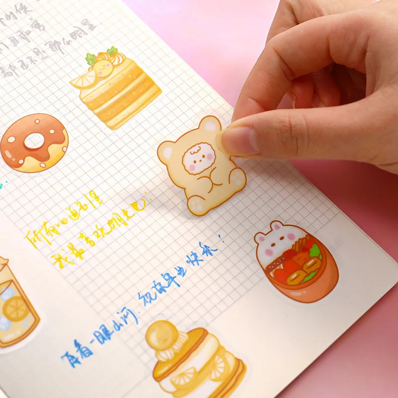 45PC Kawaii Fruits and Animals Planner Stickers