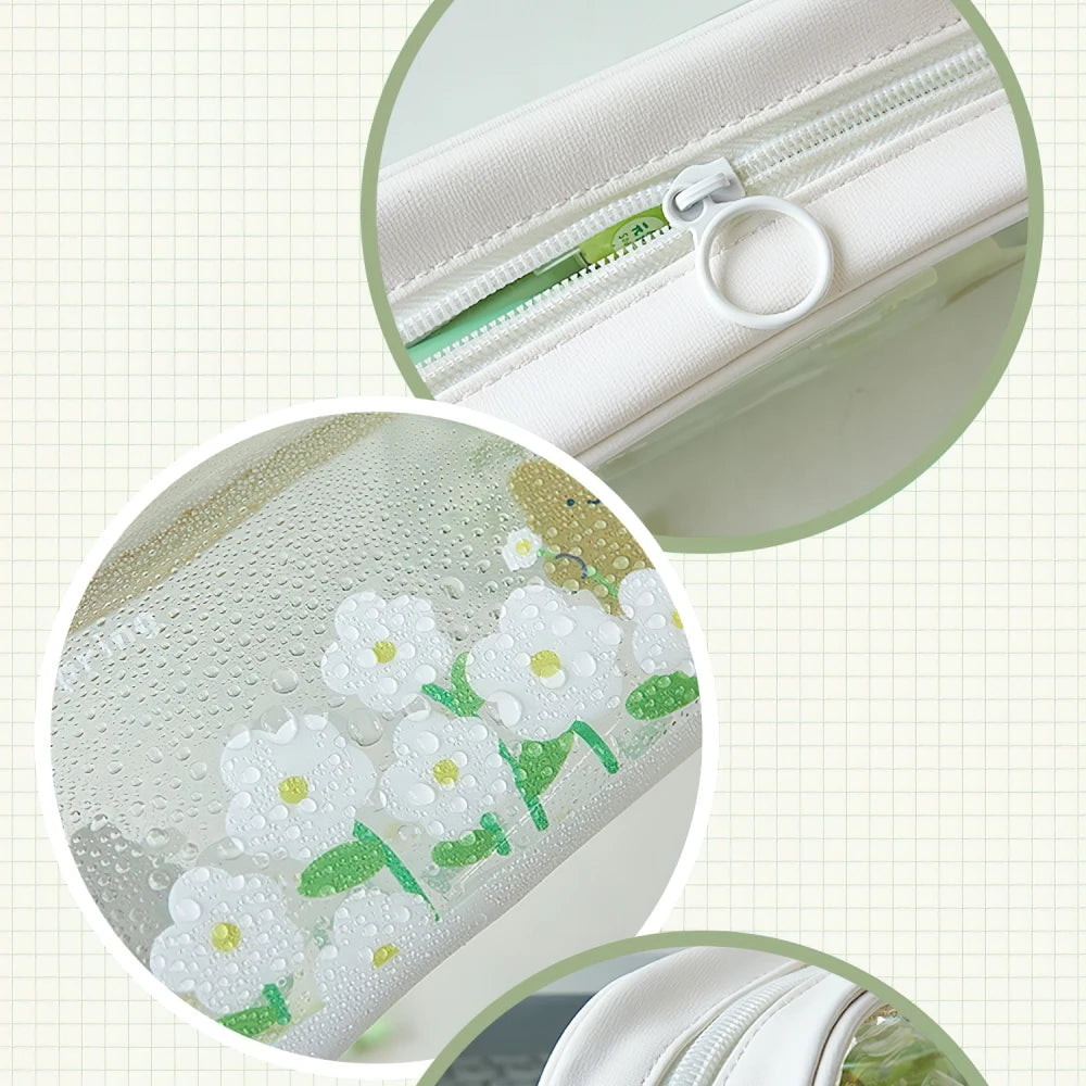 1PC Kawaii Spring Collection Pencil Bag