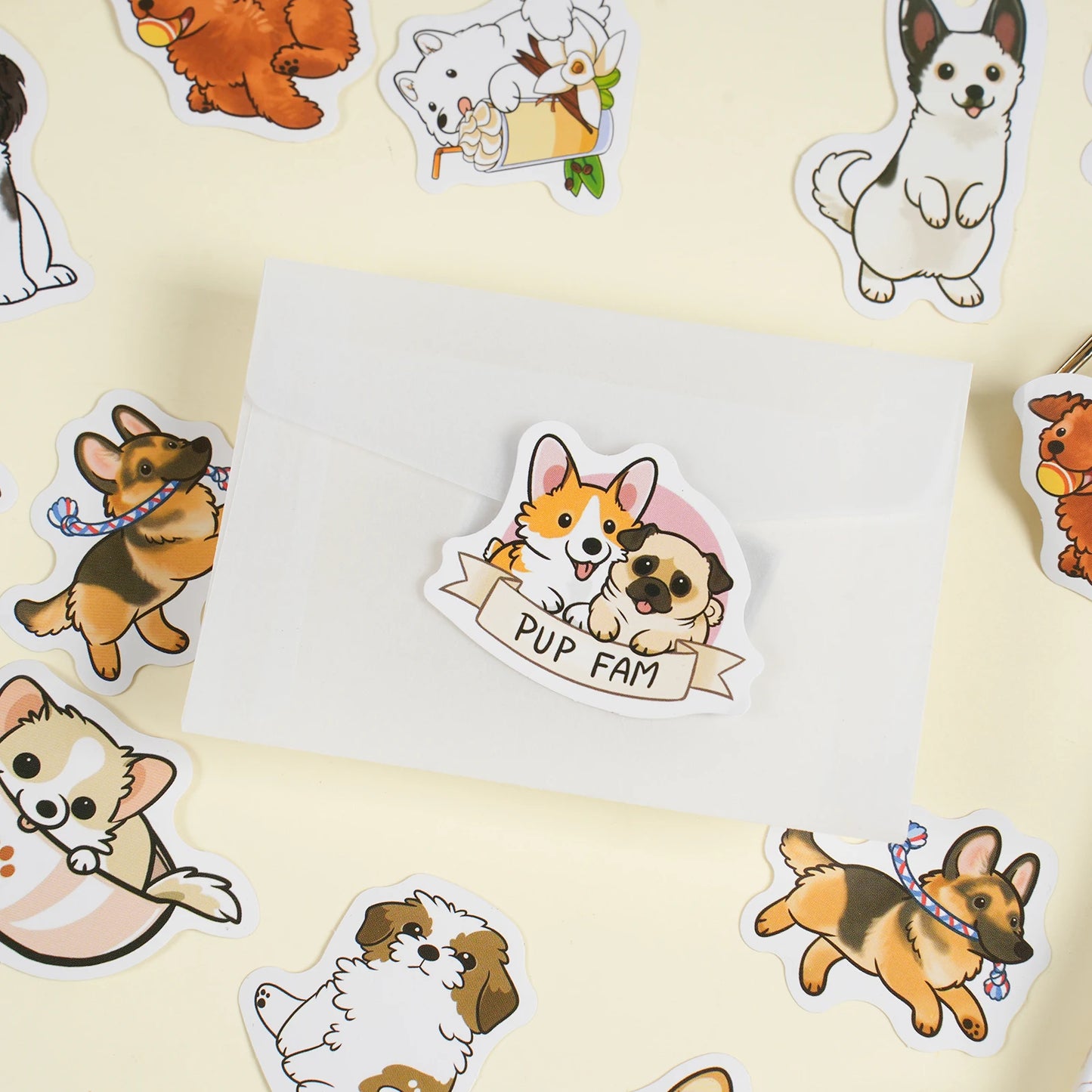 30PC Kawaii Got A Dog Stationery Stickers