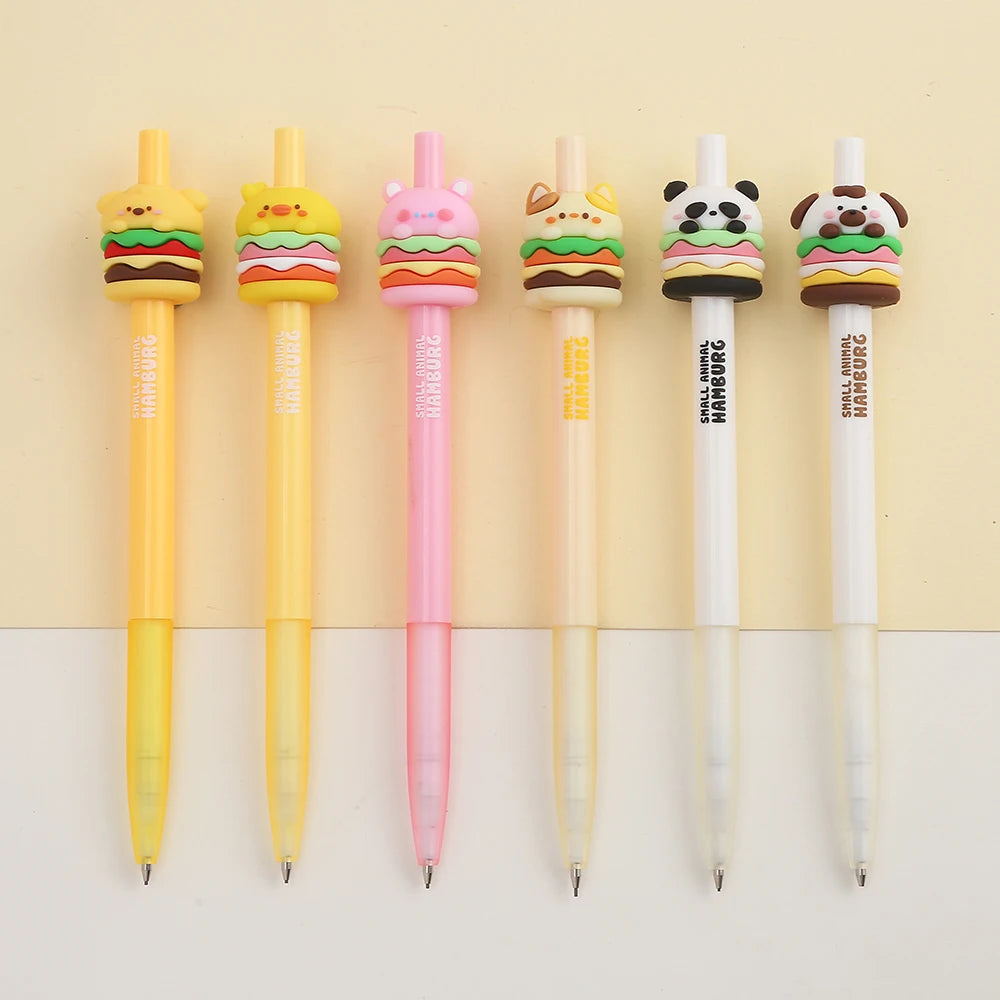 3PC Kawaii Small Animals Hamburg Mechanical Pencil