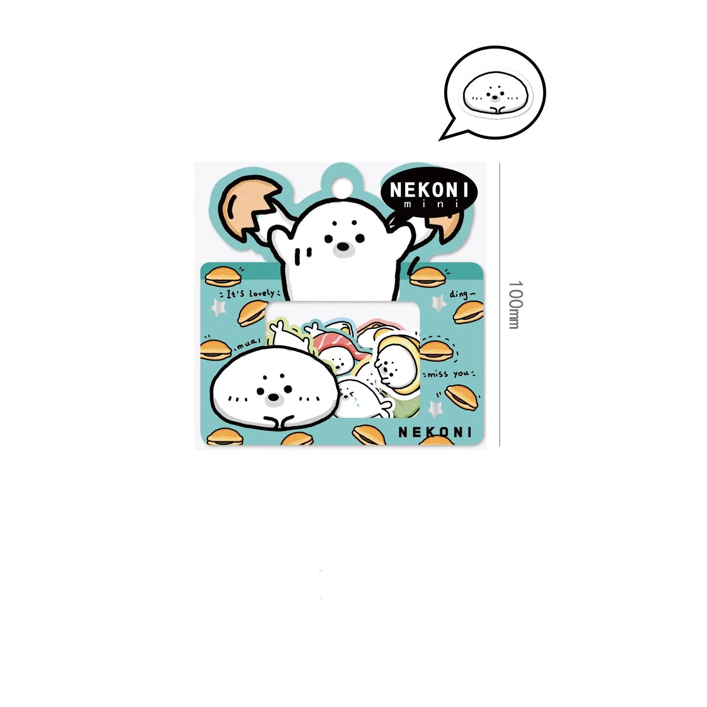 32PC  Kawaii Original Animals Stationery Stickers