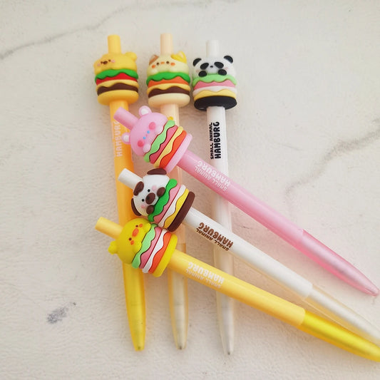 3PC Kawaii Small Animals Hamburg Mechanical Pencil