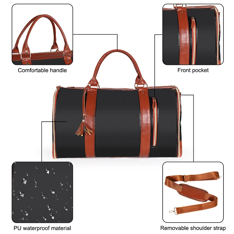 1PC Travel Duffle Organizer Foldable Suit Bag