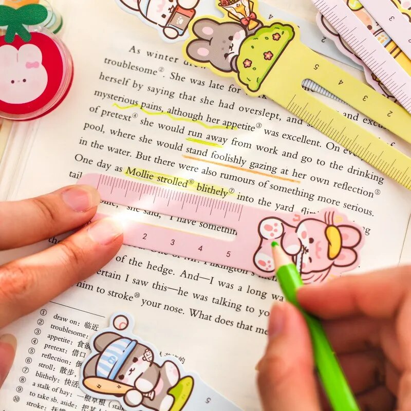30PC Kawaii Little Bunny Bookmarks