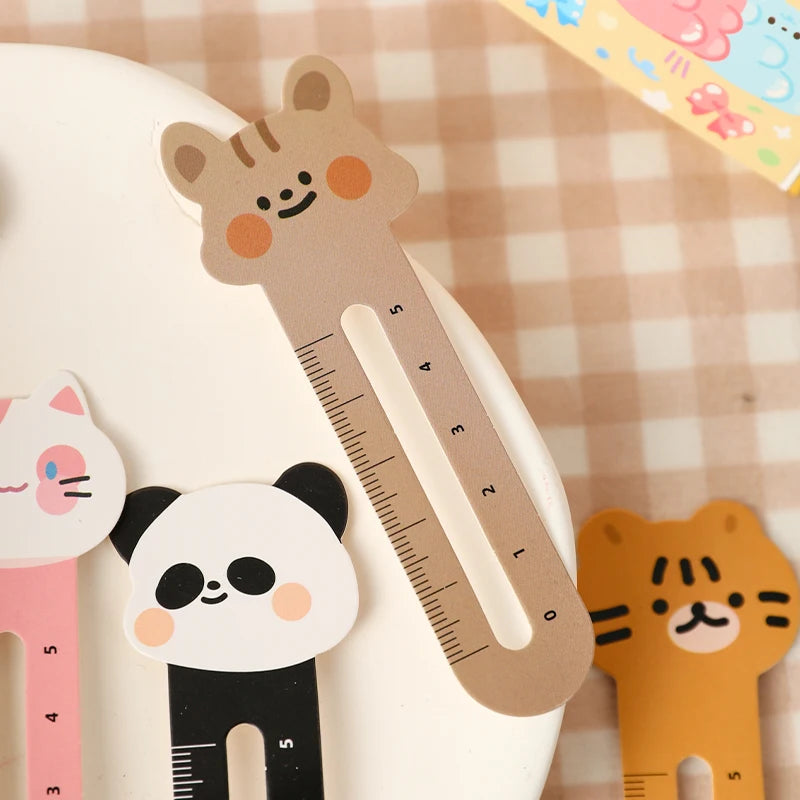 30PC Lovely Animal City Scale Bookmarks