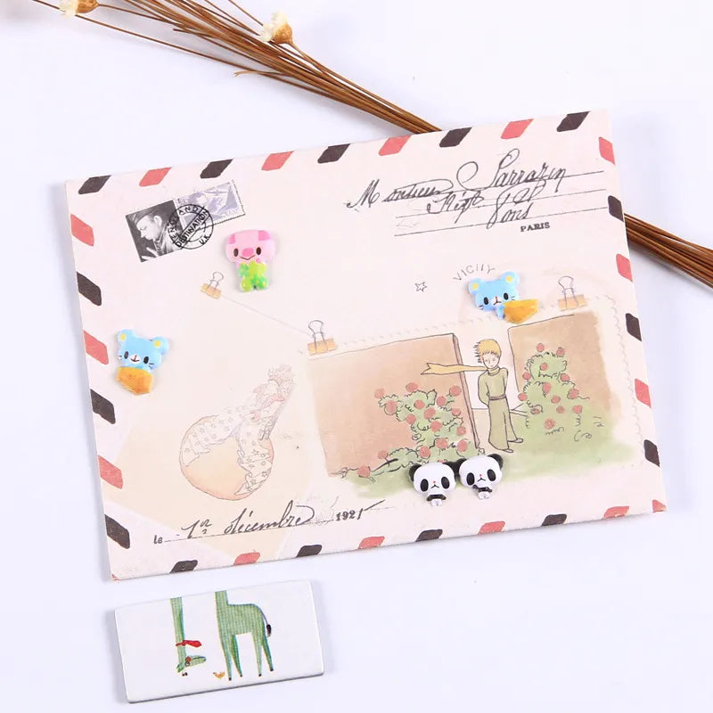 1PC Kawaii Lovely Small Animal Foam 3D Stationery Stickers