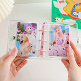 1PC Kawaii Characters Mini Binder Photo Album Notebook