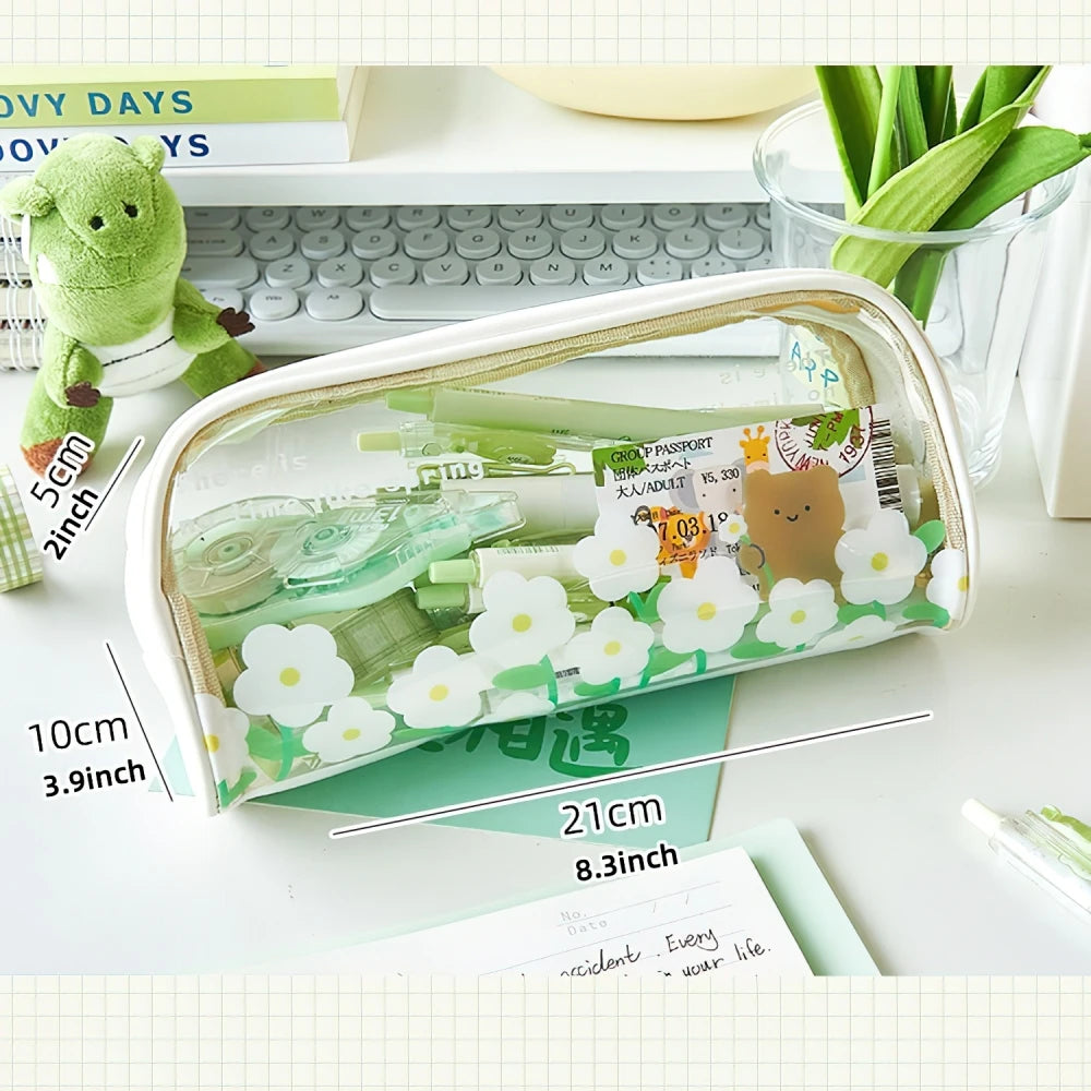 1PC Kawaii Spring Collection Pencil Bag