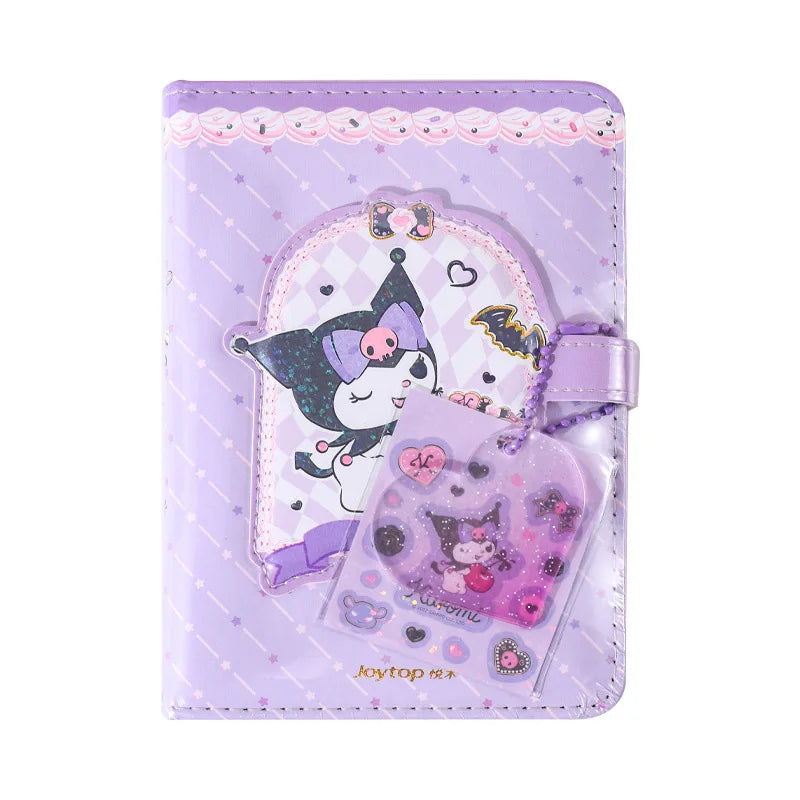 1PC Kawaii Sanrio Characters Magnetic Buckle Notebook