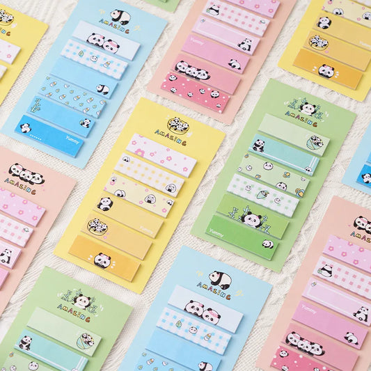 4PC Kawaii Amazing Panda Memo Pad Sticky Notes