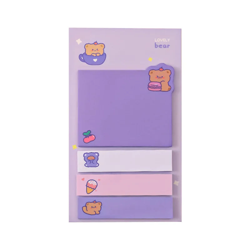 1PC Kawaii Animals Memo Pad Sticky Notes