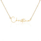 Signature Name Necklace