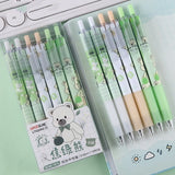 6PC Kawaii Little Bear Mechanical Gel Ink Pen