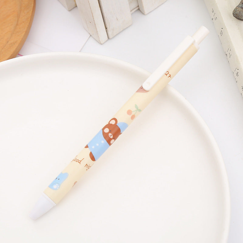 1PC Kawaii Rabbit Bear Gel Pen-my kawaii office