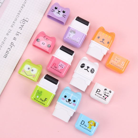 1PC Cute Kawaii Animals Roller Eraser