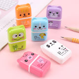 1PC Cute Kawaii Animals Roller Eraser