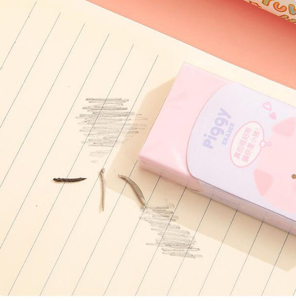 1PC Kawaii Piggy and Friends Rubber Eraser